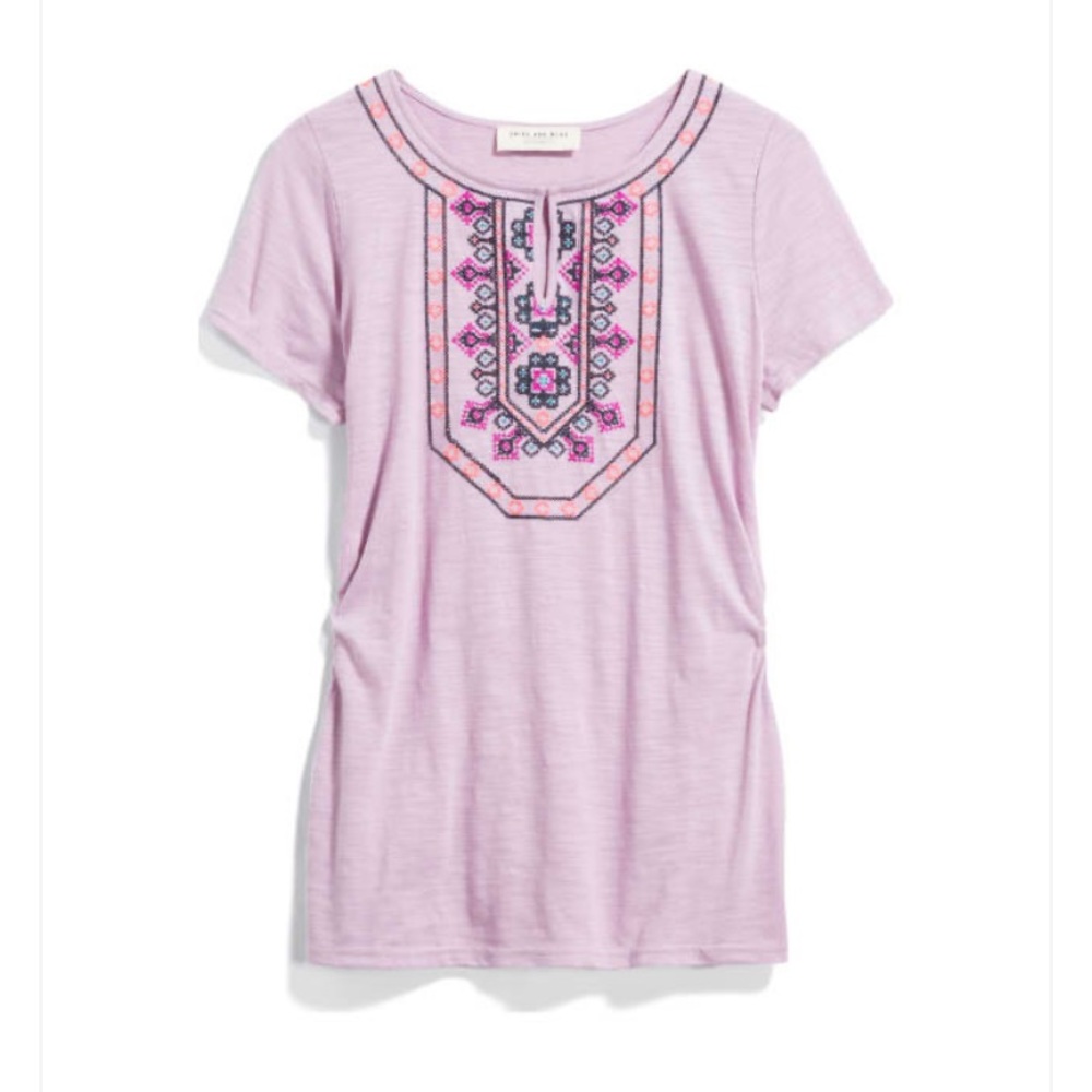 Skies Are Blue Maternity Shirt